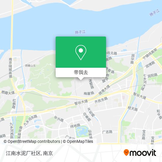 江南水泥厂社区地图