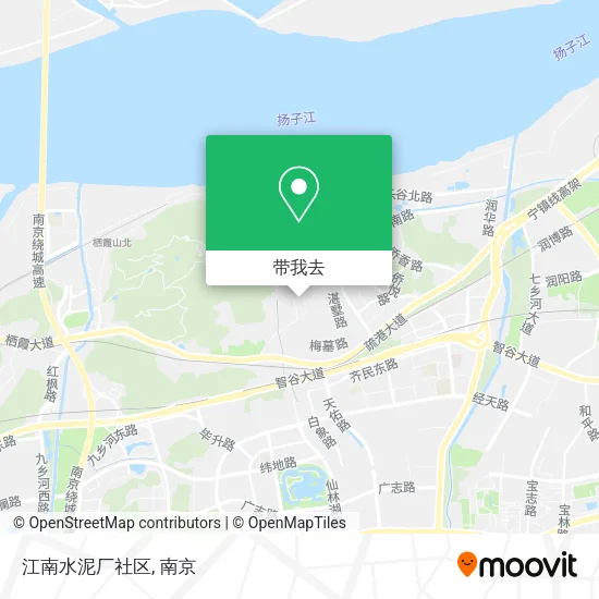 江南水泥厂社区地图