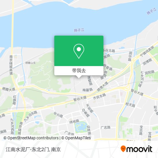 江南水泥厂-东北2门地图