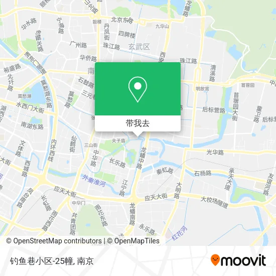 钓鱼巷小区-25幢地图