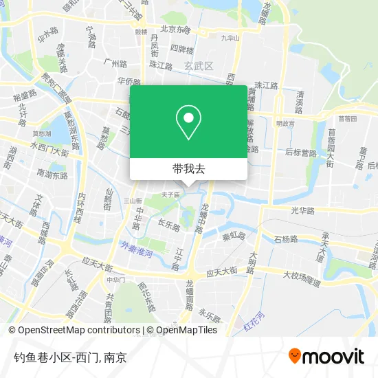 钓鱼巷小区-西门地图