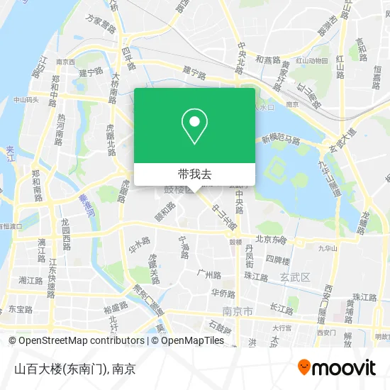 山百大楼(东南门)地图