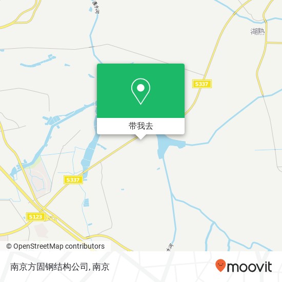 南京方固钢结构公司地图