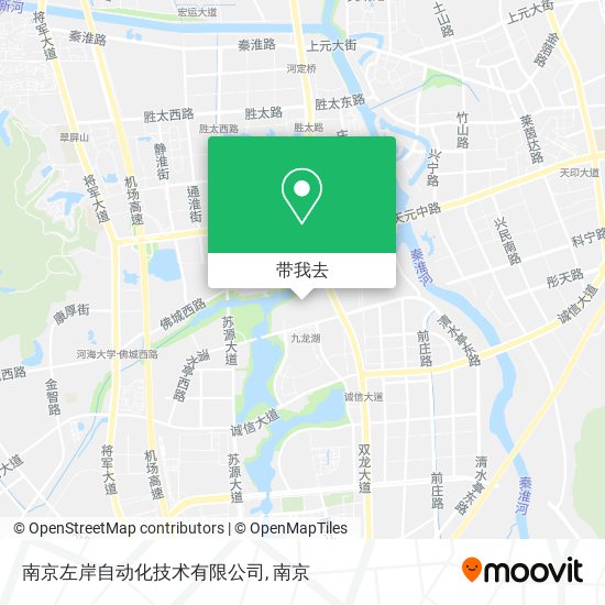 南京左岸自动化技术有限公司地图
