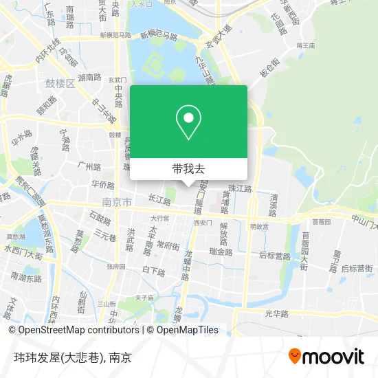玮玮发屋(大悲巷)地图