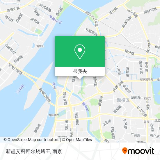 新疆艾科拜尔烧烤王地图