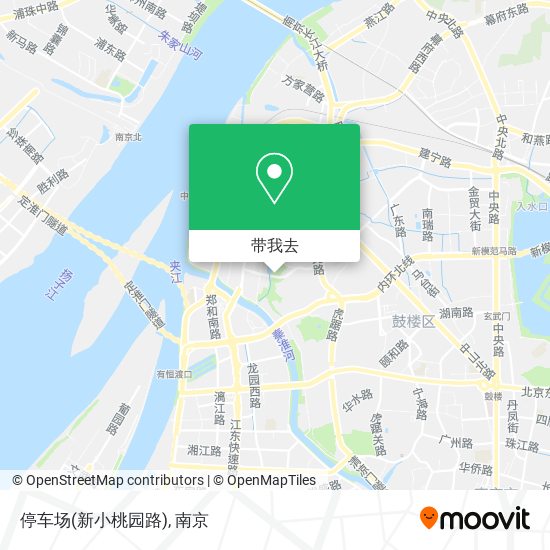 停车场(新小桃园路)地图