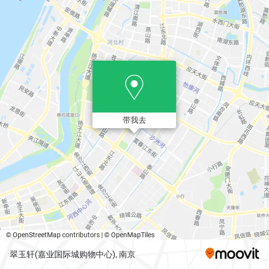 翠玉轩(嘉业国际城购物中心)地图