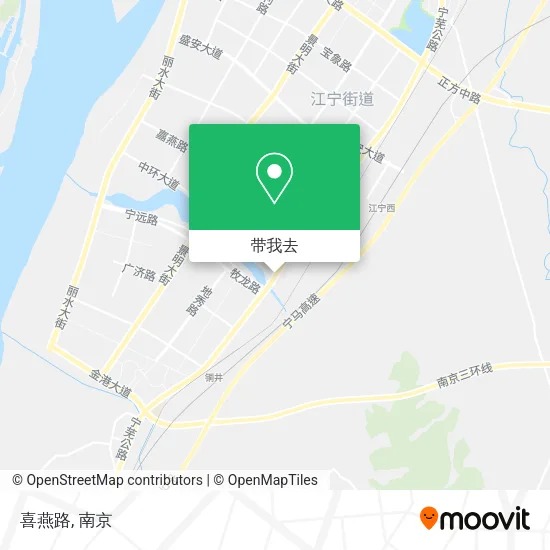喜燕路地图