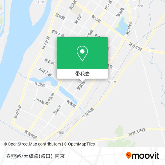 喜燕路/天成路(路口)地图