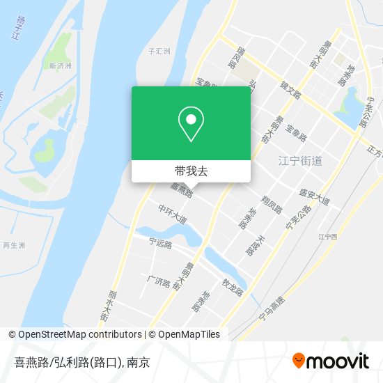 喜燕路/弘利路(路口)地图