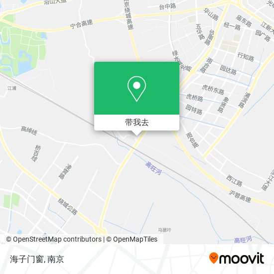 海子门窗地图