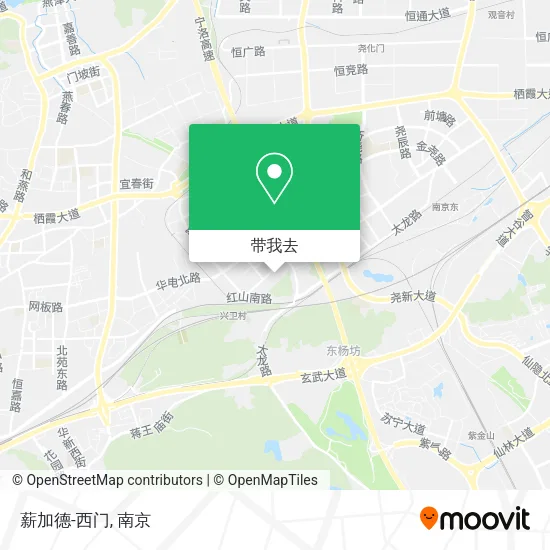 薪加德-西门地图