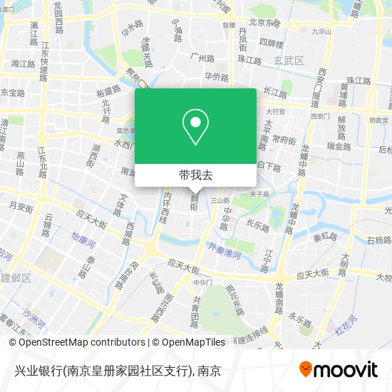 兴业银行(南京皇册家园社区支行)地图
