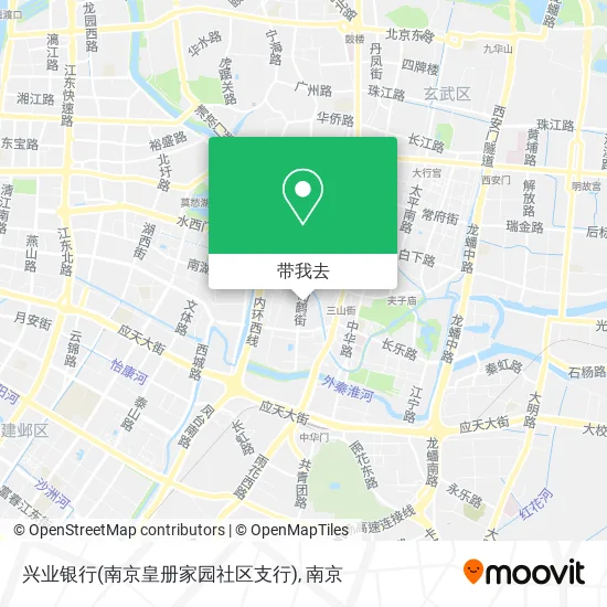兴业银行(南京皇册家园社区支行)地图