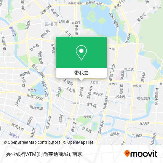 兴业银行ATM(时尚莱迪商城)地图