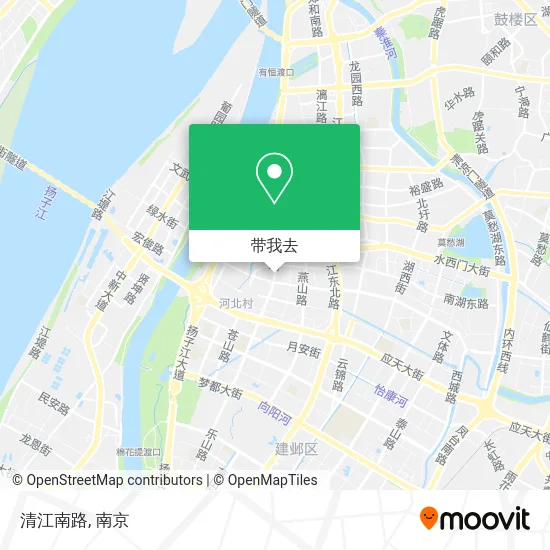 清江南路地图