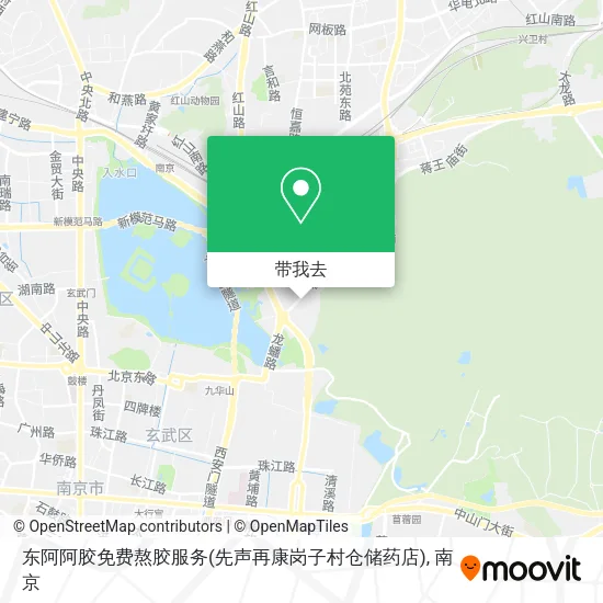 东阿阿胶免费熬胶服务(先声再康岗子村仓储药店)地图