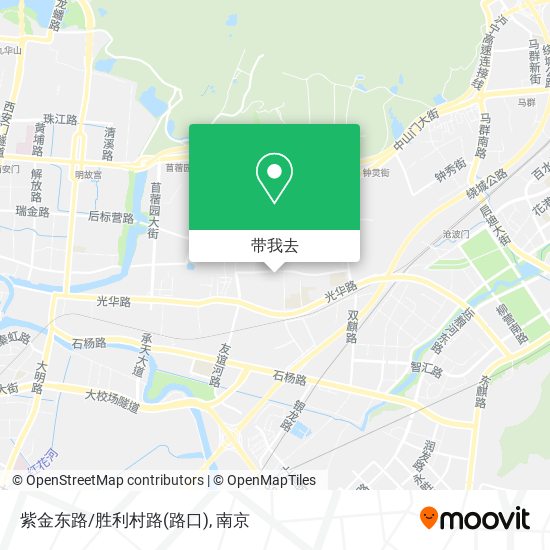 紫金东路/胜利村路(路口)地图