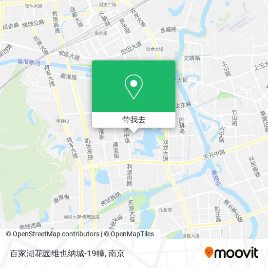 百家湖花园维也纳城-19幢地图