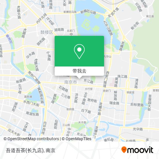 吾道吾茶(长九店)地图