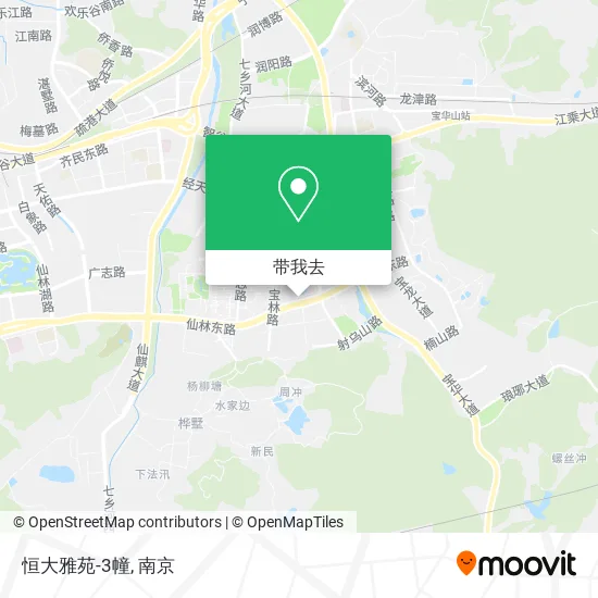 恒大雅苑-3幢地图