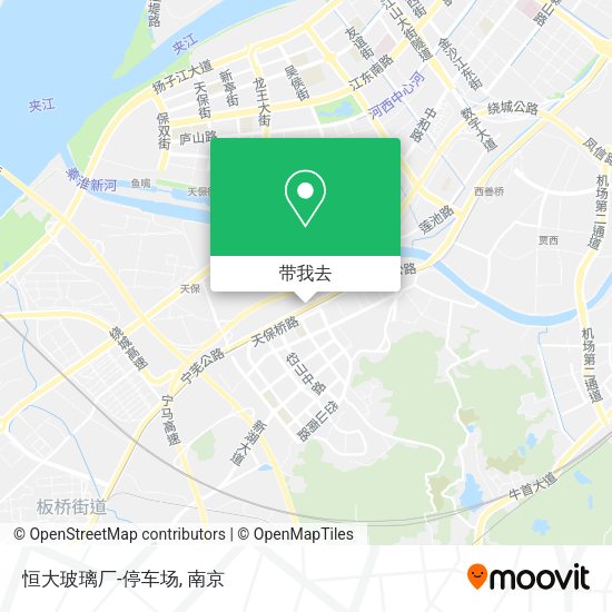 恒大玻璃厂-停车场地图