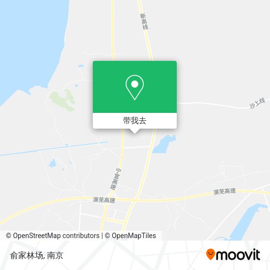 俞家林场地图