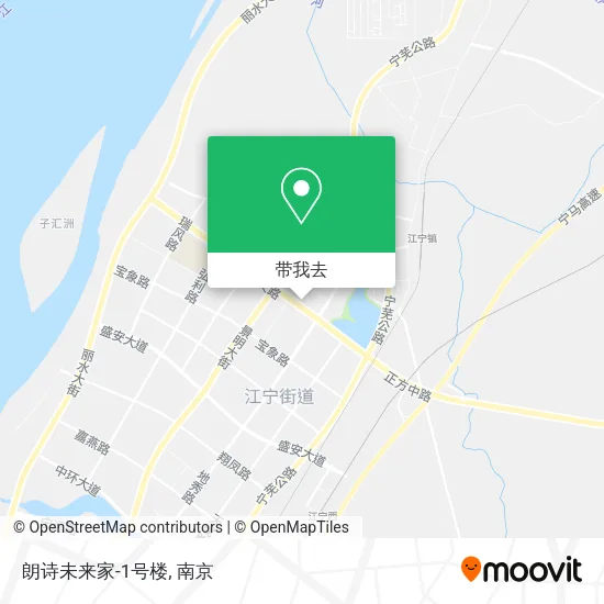 朗诗未来家-1号楼地图