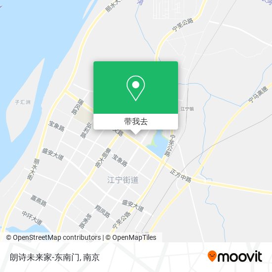 朗诗未来家-东南门地图