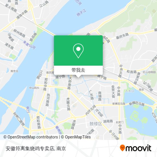 安徽符离集烧鸡专卖店地图