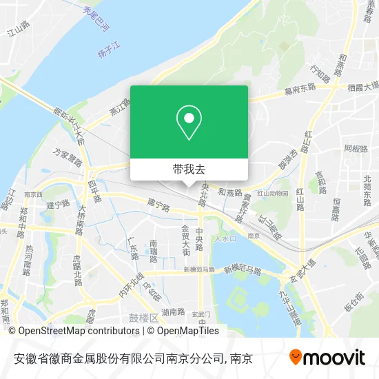 安徽省徽商金属股份有限公司南京分公司地图