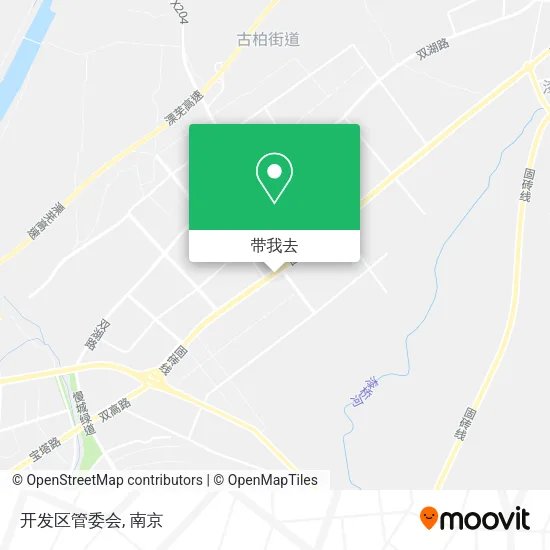 开发区管委会地图