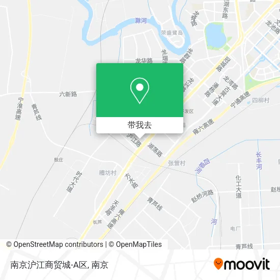南京沪江商贸城-A区地图