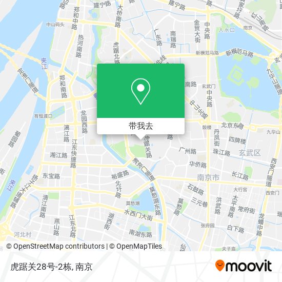 虎踞关28号-2栋地图