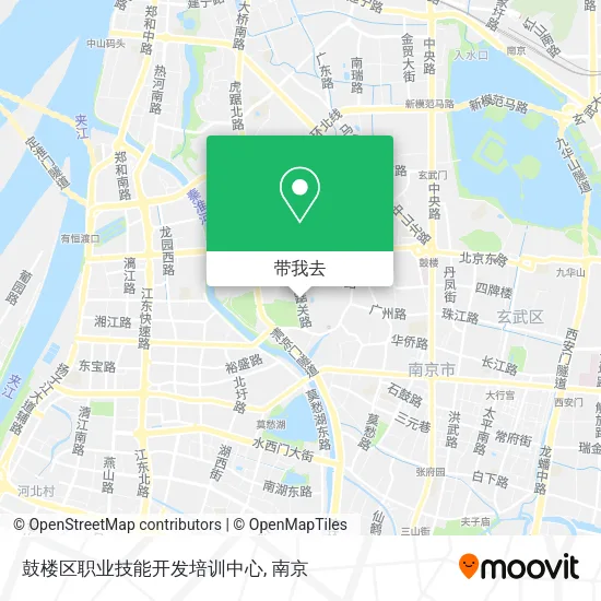 鼓楼区职业技能开发培训中心地图
