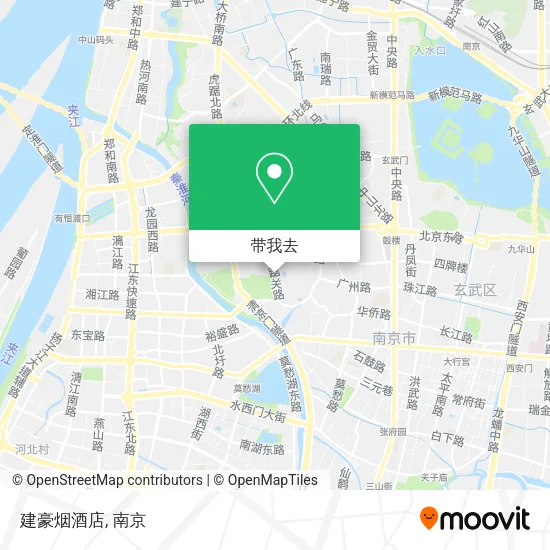 建豪烟酒店地图