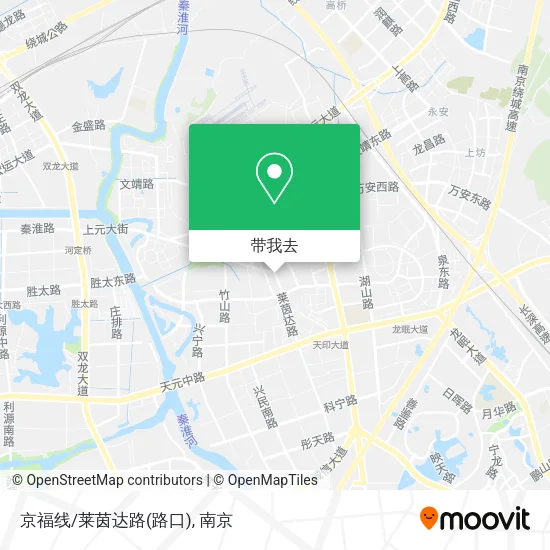 京福线/莱茵达路(路口)地图