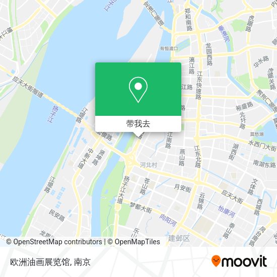 欧洲油画展览馆地图