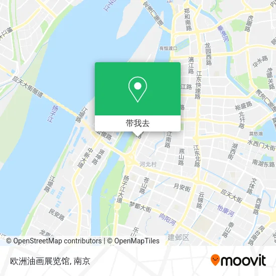 欧洲油画展览馆地图