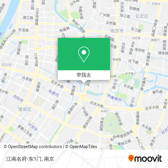 江南名府-东1门地图