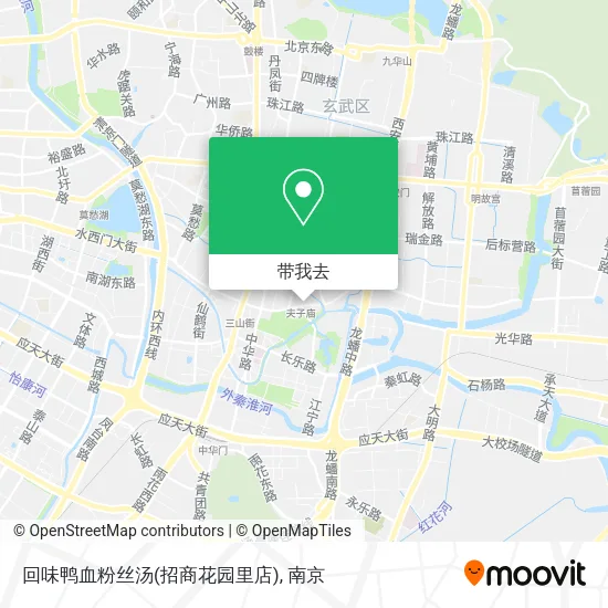 回味鸭血粉丝汤(招商花园里店)地图
