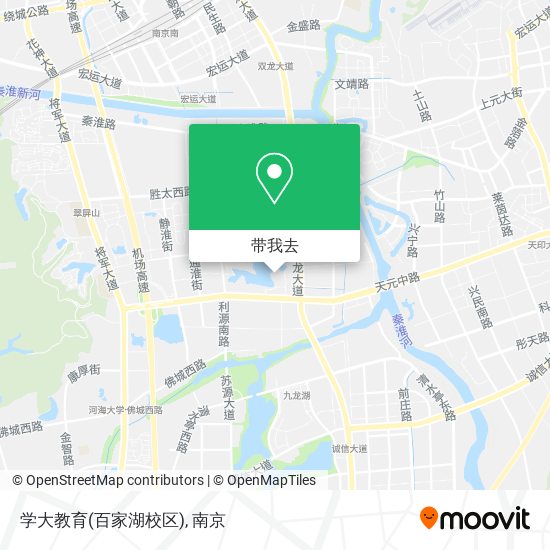学大教育(百家湖校区)地图