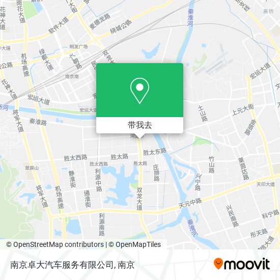南京卓大汽车服务有限公司地图