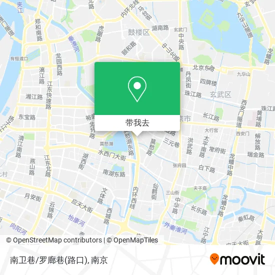 南卫巷/罗廊巷(路口)地图