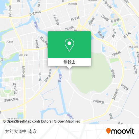方前大道中地图