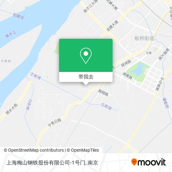 上海梅山钢铁股份有限公司-1号门地图