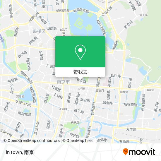 in town地图