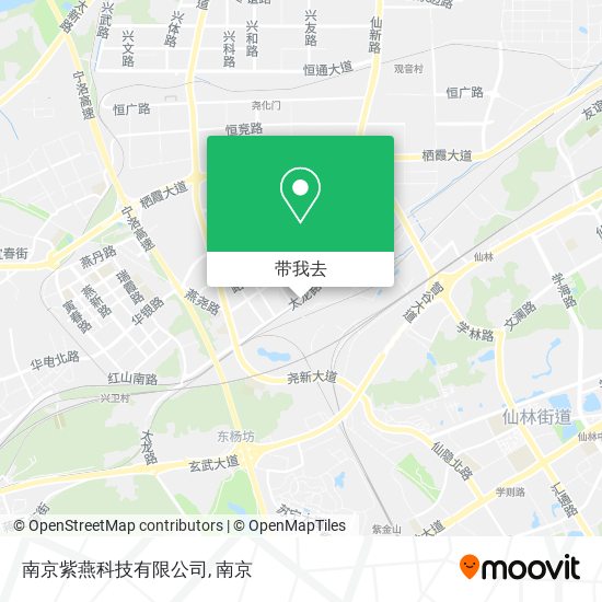 南京紫燕科技有限公司地图