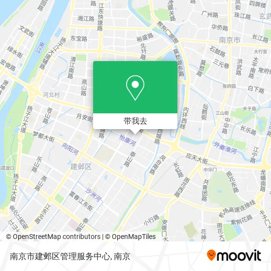 南京市建邺区管理服务中心地图